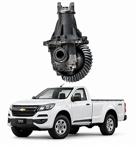 Diferencial montado Coroa e pinhão traseiro 11x41 ( porquinho ) CHEVROLET S10 2.8 16v