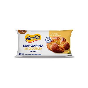 Margarina Uso Geral S/Sal 1,01Kg Amélia