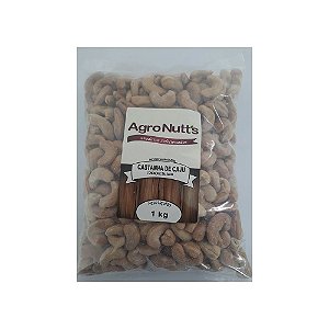 Castanha de Cajú Torrada Salgada 1Kg  Agronuts