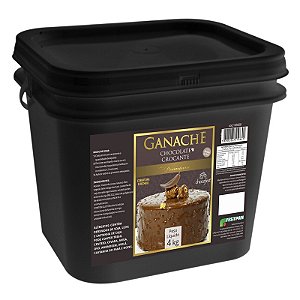 Cobertura Ganache Chocolate Crocante 4Kg Chocofest - Festpan