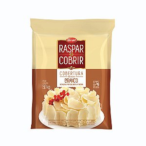 Chocolate Branco Cobertura Raspar e Cobrir em Barra 5Kg Harald