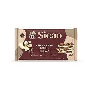 Chocolate Branco em Barra Sicao Nobre 2.1Kg