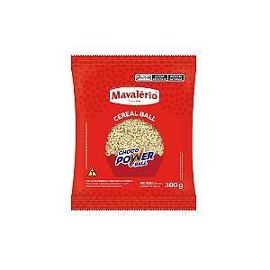 Cereal Crispies Micro Ball Branco Mil Cores 300g Mavalério