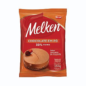 Chocolate Em Pó 33% 1,05Kg Melken Harald
