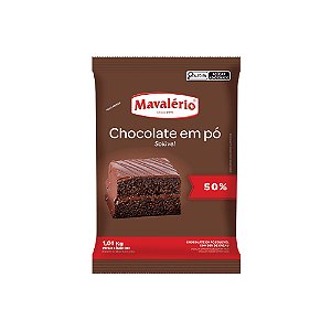 Chocolate Em Pó 50% 1,01Kg Mavalério