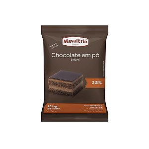 Chocolate Em Pó 32% 1,01Kg Mavalério