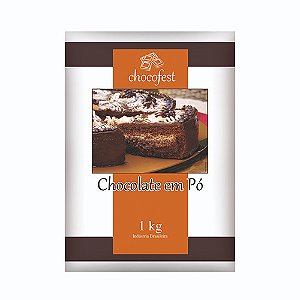 Chocolate Em Pó  33% 1,01Kg Chocofest - Festpan