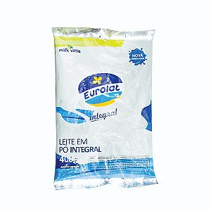 Leite Em Pó Integral 400g Eurolat - Festpan Alimentos