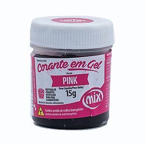 Corante Em Gel Pink 15g Mix