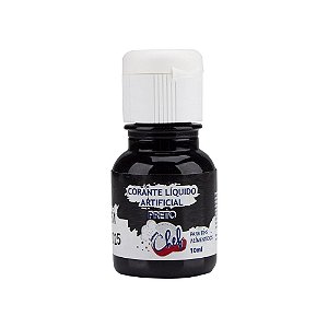 Corante Líquido Preto 10Ml Iceberg