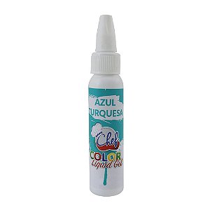 Corante Liquigel Azul Turquesa 25G Iceberg