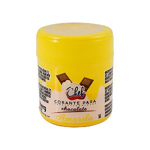 Corante Pó Lipossolúvel Amarelo P/Chocolate 5G Iceberg