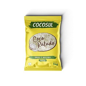 Coco Em Flocos Úmido Adoçado Nacional 5Kg Cocosul