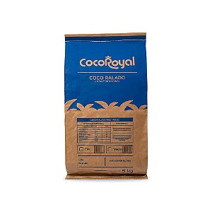 Coco Ralado Fino Composto  Nacional 5Kg Royal