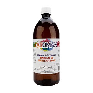 Essência Manteiga 960Ml Ouro Aromax