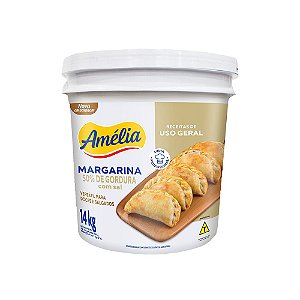 Margarina 50% Uso Geral 14Kg Amélia