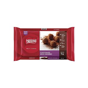 Barra de Chocolate Meio Amargo 1kg Nestlé