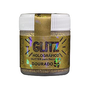 Glitter Holografico Dourado 5g Fab