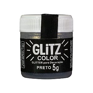 Glitter Preto 5g Fab