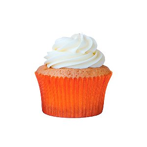 Forminha Cupcake Impermeável Laranja Com 45 Unidades Mago