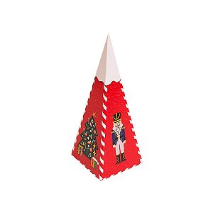 Caixa Cone Natal Mágico Com 10Uni Ideia
