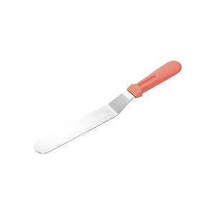 Espátula Para Confeitar Bolo Curva Inox 20cm Silverchef