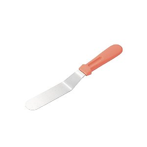 Espátula Para Confeitar Bolo Curva Inox 15cm Silverchef