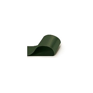 Fita Cetim Liso Verde Militar 21,5mmx10m 1unidade Carber