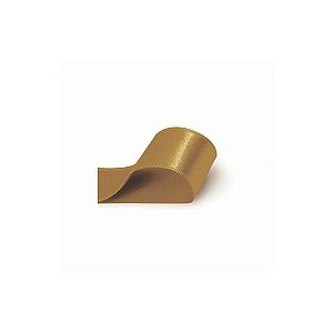 Fita Cetim Liso Ouro 6,5mmx10m 1unidade Carber