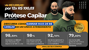 Curso online Prótese Capilar Masculina