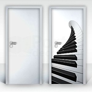 Adesivo para Porta – Piano (Escada)