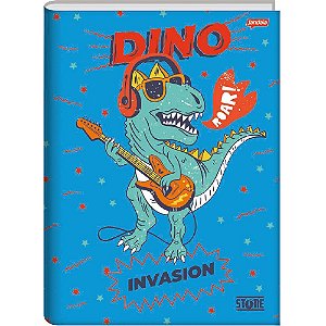 Caderno de Desenho Dinossauro 275 x 200mm 80 Folhas JANDAIA - Valpel Super  Papelaria