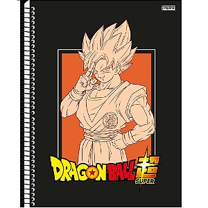 Goku de dragon ball z em um adesivo de estilo artístico desenhado à mão