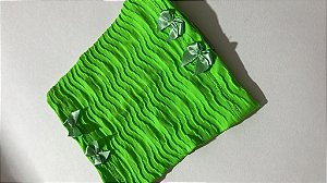 Faixa Pet Verde Neon com Laço