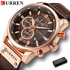 Relógio Curren 8291 - Luxo