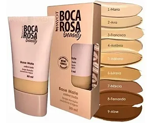 Base Mate Cobre Tudo 30ml Boca Rosa Payot