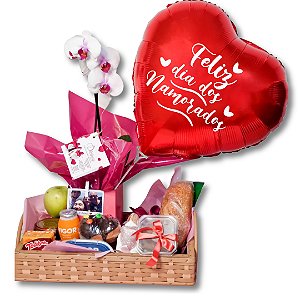 Cesta M com Orquidea