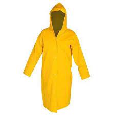 Capa De Chuva Com Capuz Pvc Forrado Resistente Proteção TAM. G