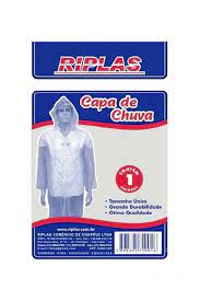 Capa De Chuva Transparente Riplas, Qualidade Durável