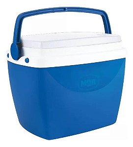 Caixa Térmica Mor Resistente 6 Litros Cooler Cor Azul