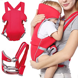 Canguru Carrega Bebê Passeio 3 Posições Até 15 Kg Ergonomico