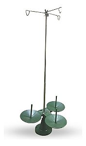 PORTA FIO MÁQUINA DE COSTURA OVERLOCK 3 CONES