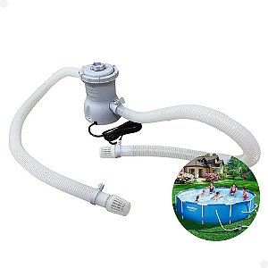 Filtro Bomba Para Piscina 1249 L/h Desmontáveis Potente Top