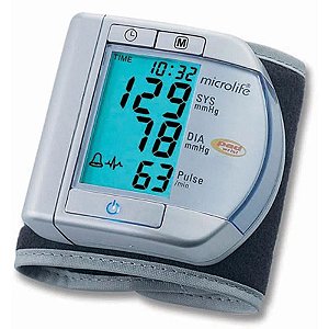 Aparelho de Pressão Digital de Pulso Microlife Bp W100 Prata