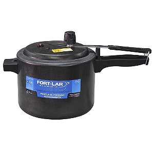 Panela de Pressao Fort Lar Flon, 4,5 Litros - Preto