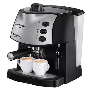 Cafeteira Expresso Mondial Coffee Cream C-08 Preta -127V