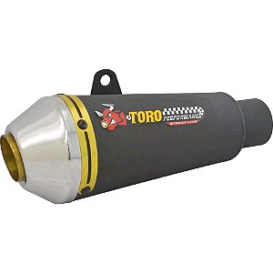 Escape Toro CB 300R Cromado/Dourado 0030