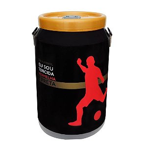 Cooler Para 24 Latas Rubro Negro Doctor Cooler