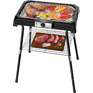 Churrasqueira Elétrica Mondial Grand Grill II CH-06 Pto 127V