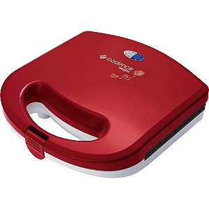 Máquina de Waffle Cadence WAF100 Vermelho - 127V